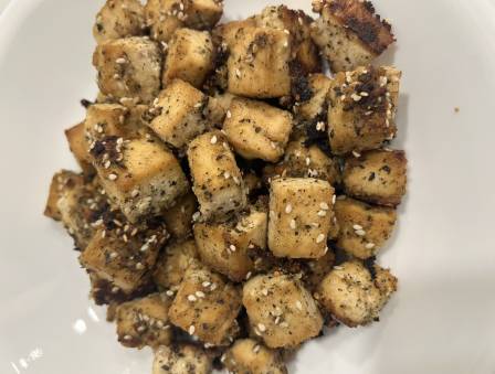 Sweet and Sour Roasted Tofu 