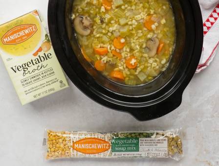  Crockpot Mushroom Vegetable Soup 