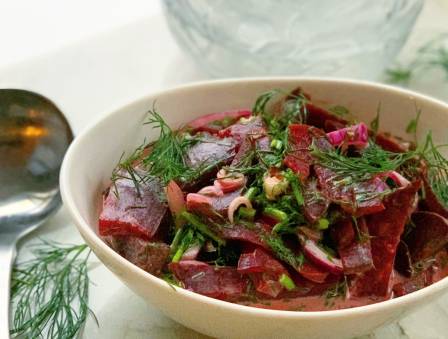 Creamy Beets and Dill