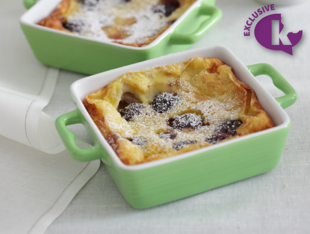 Seasons of a Pastry Chef- Cherry Clafoutis