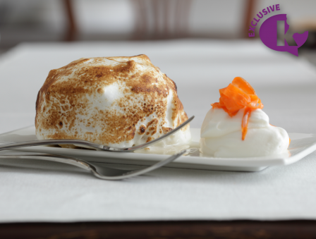 Seasons of a Pastry Chef: Baked Alaska Carrot Cake