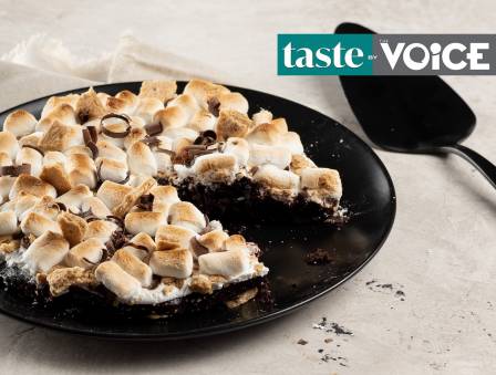 Brownie S’mores Pizza