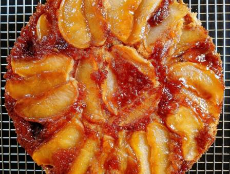 Upside-Down Apple Honey Cake for Rosh Hashanah