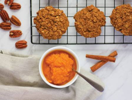 Oatmeal Pumpkin Spice Cookies (Gluten Free)