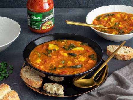 Shakshuka Lentil Vegetable Soup