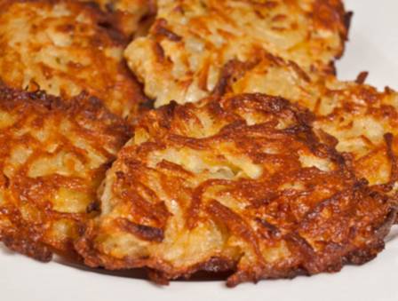 Oven-Fried Potato Latkes