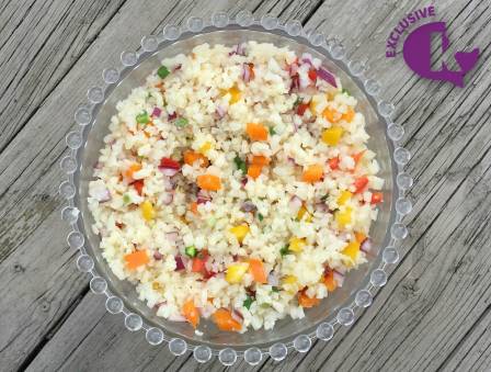 Rice Cauliflower Salad