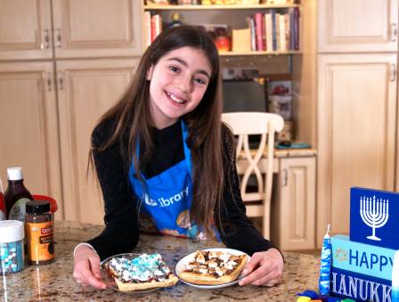 Personal Dessert Pizzas with Rylee