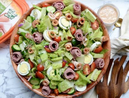 Chef Salad with Russian Dressing