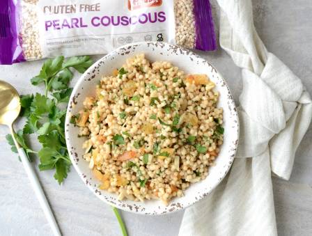 Passover Lemon and Herb Couscous