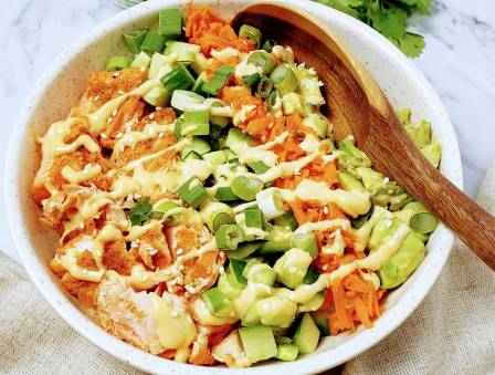 Salmon and Rice Bowls