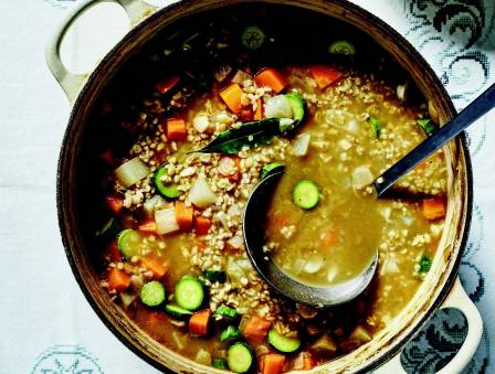Freekeh Vegetable Soup