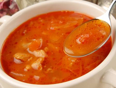 Warming Cabbage Soup