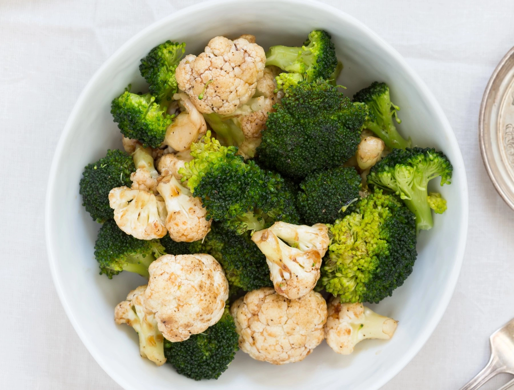 Sweet and Tangy Broccoli and Cauliflower