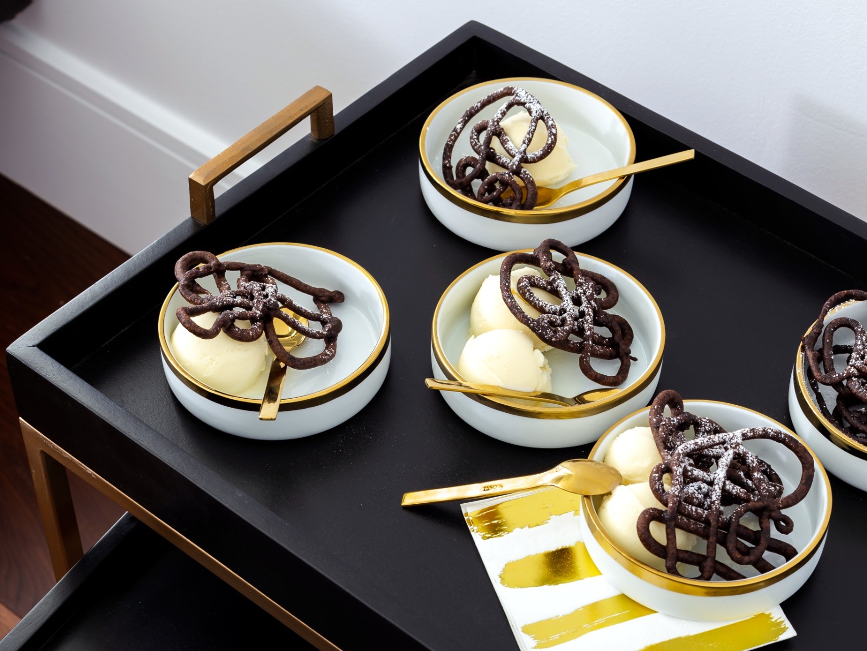 Chocolate Funnel Cake