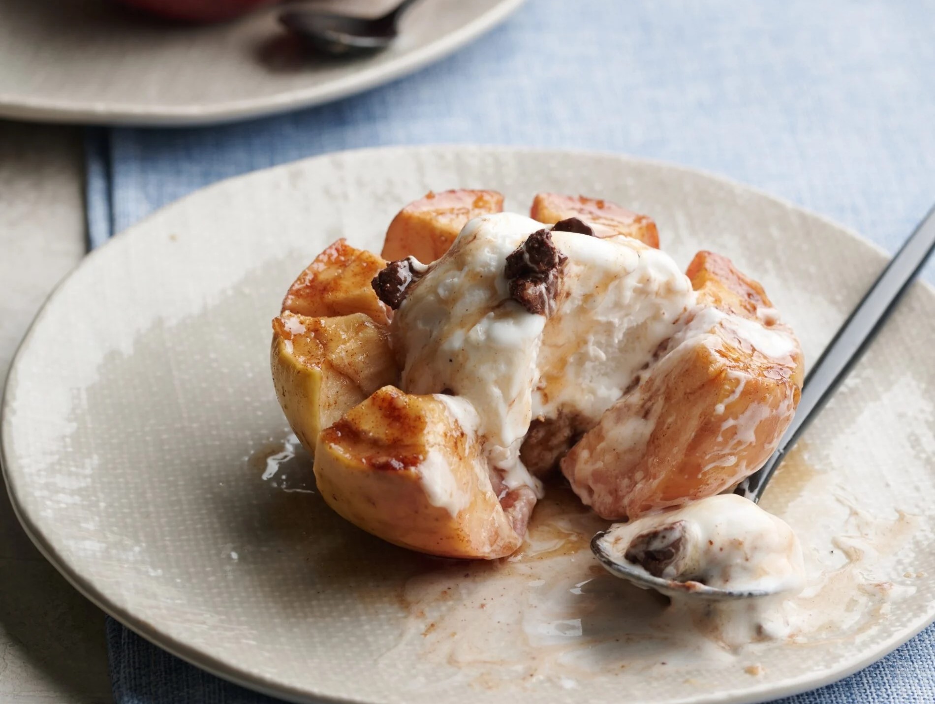 Blooming Baked Apples