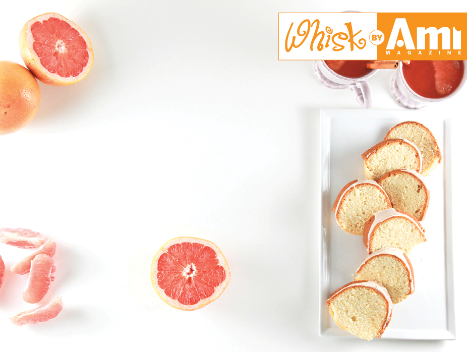Dairy Grapefruit Pound Cake