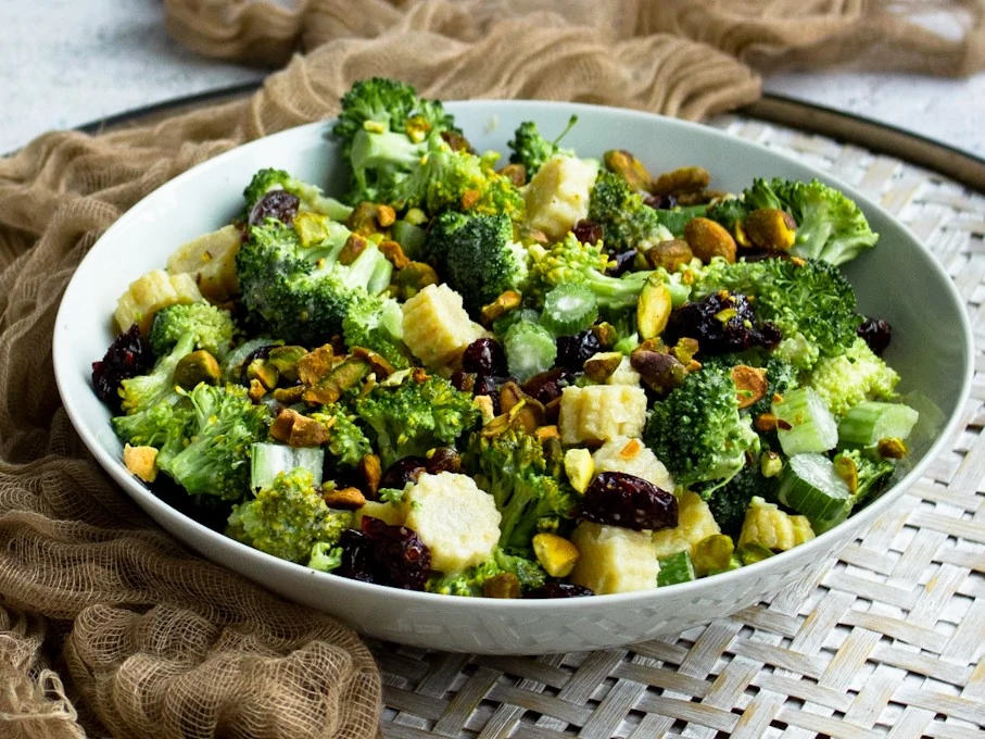 Broccoli Salad with Horseradish Dressing