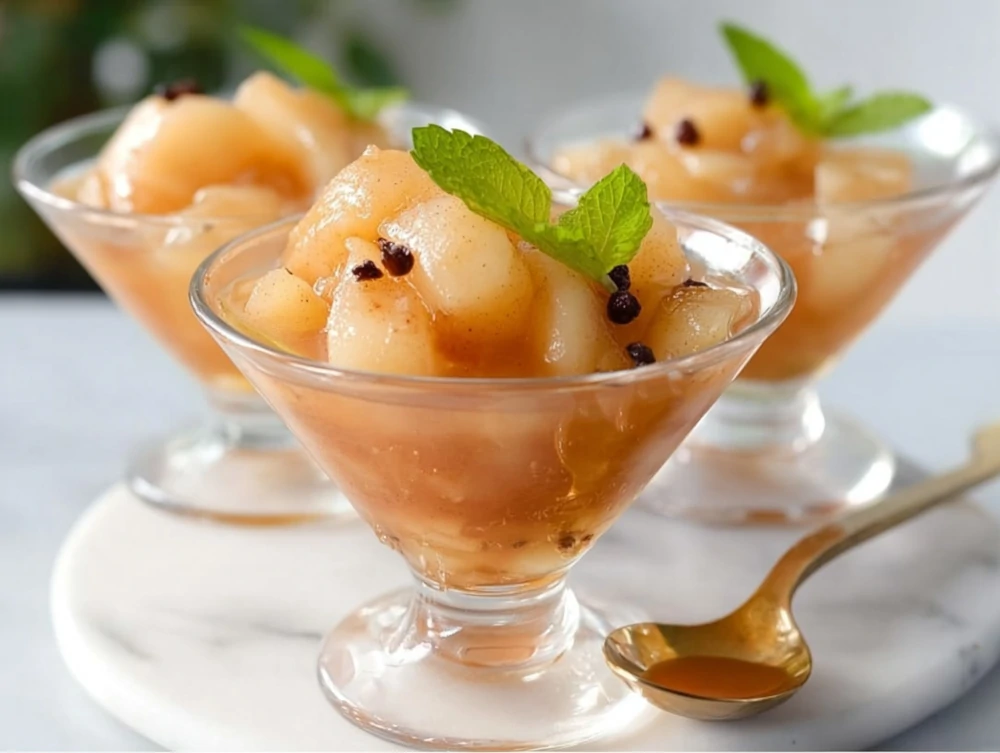 Orange and Spice Infused Apple Compote