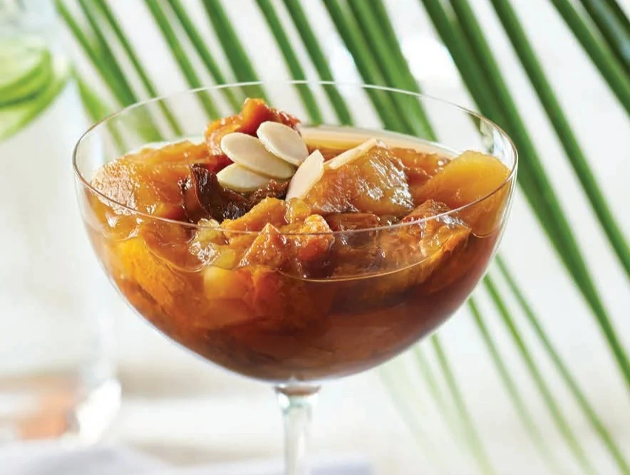 Apricot Plum Compote