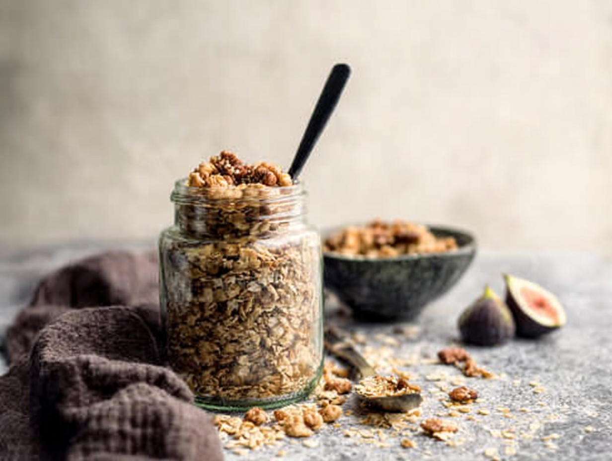 Sesame-Hemp Seed Granola