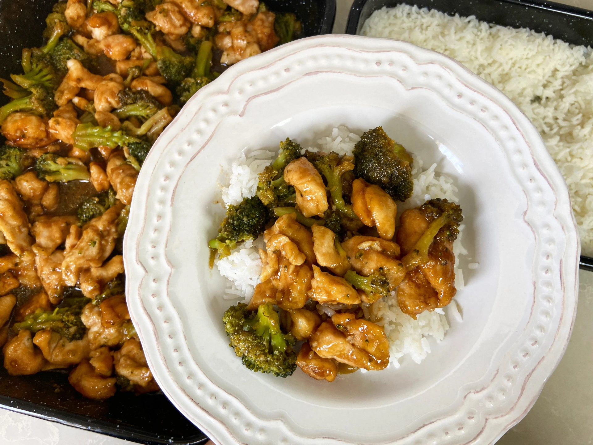 One-Pan Chicken and Broccoli