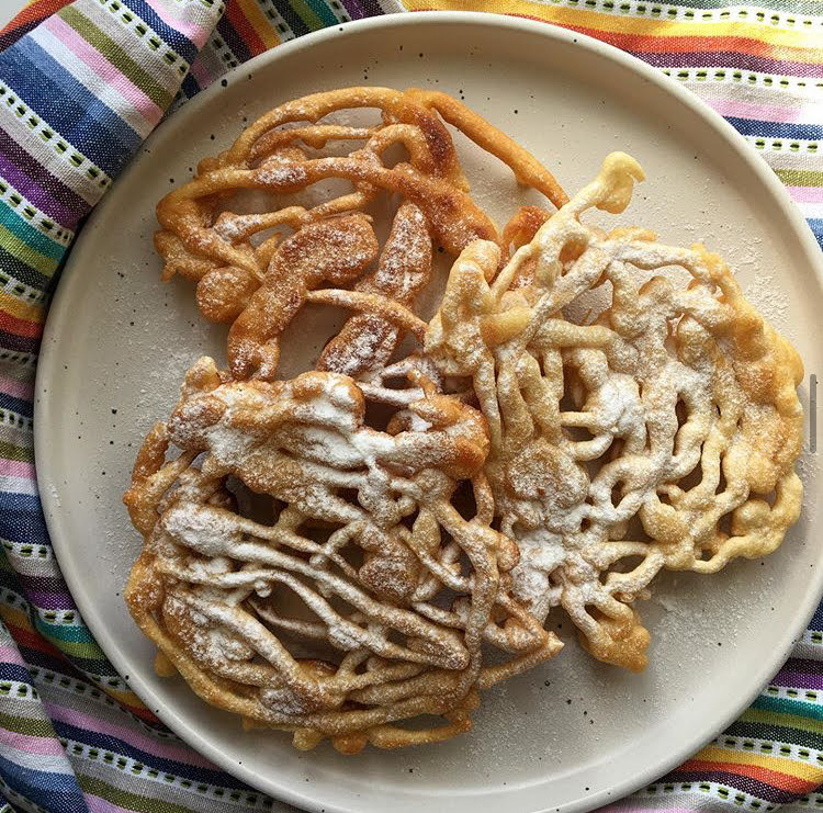 Funnel Cakes in a Bag