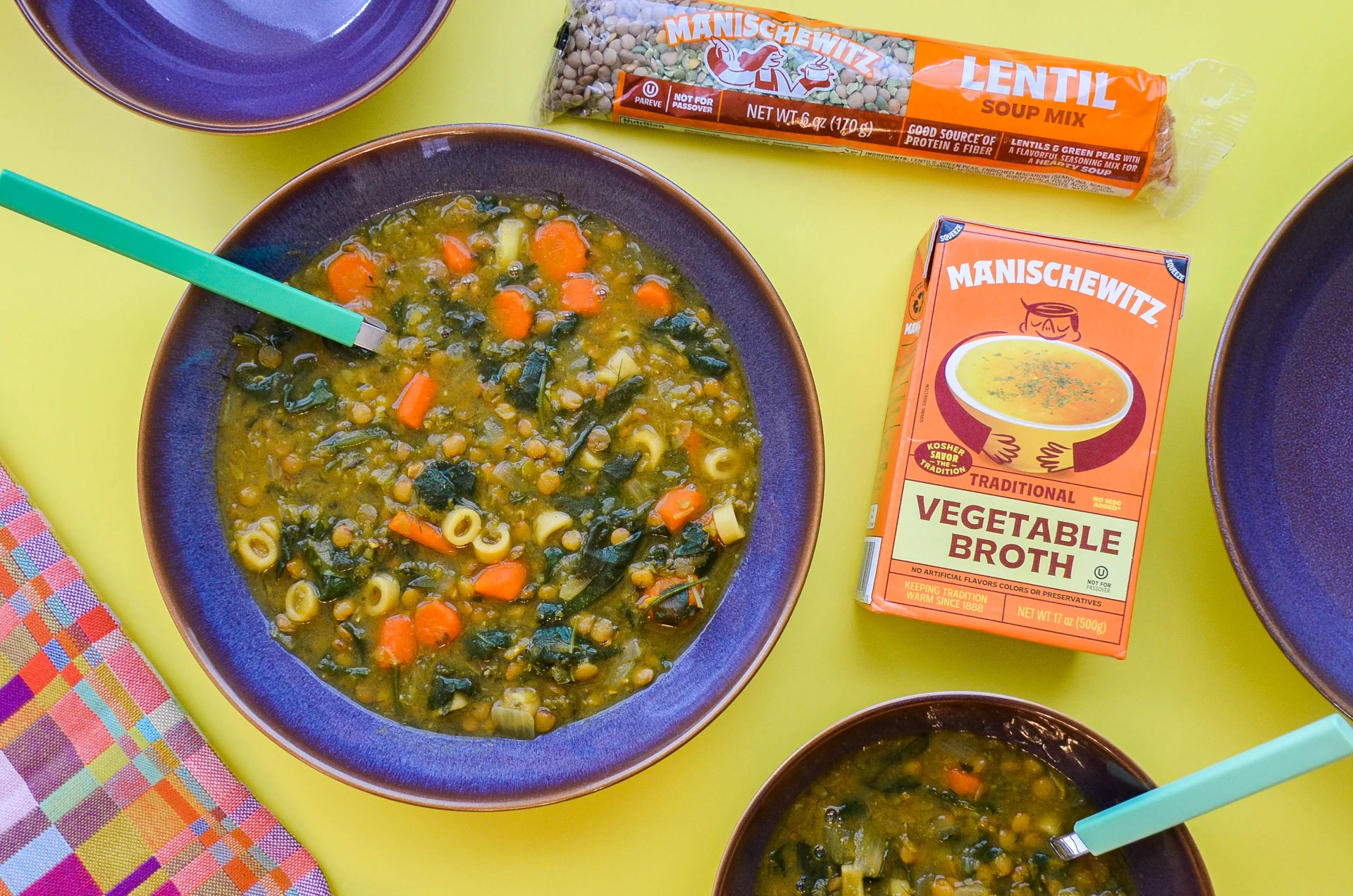 Fragrant Herbed Lentil Soup
