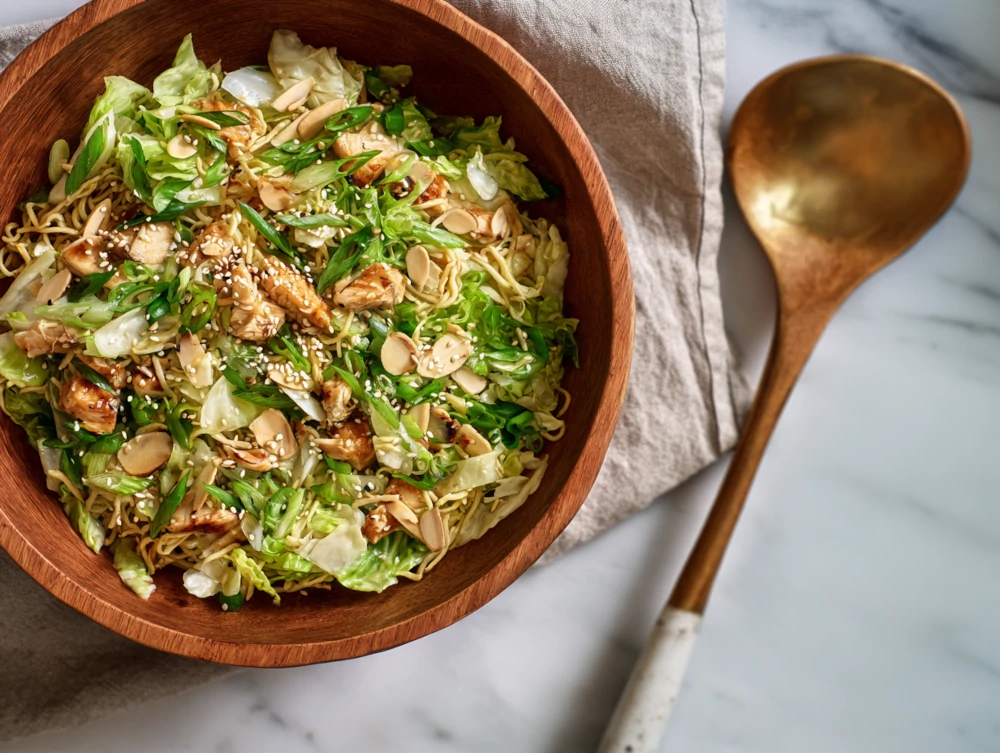 Asian Slaw with Chicken