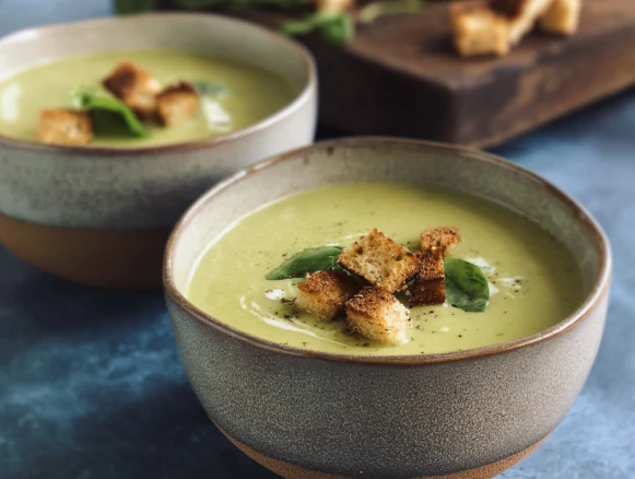 Cream of Fennel and Zucchini Soup