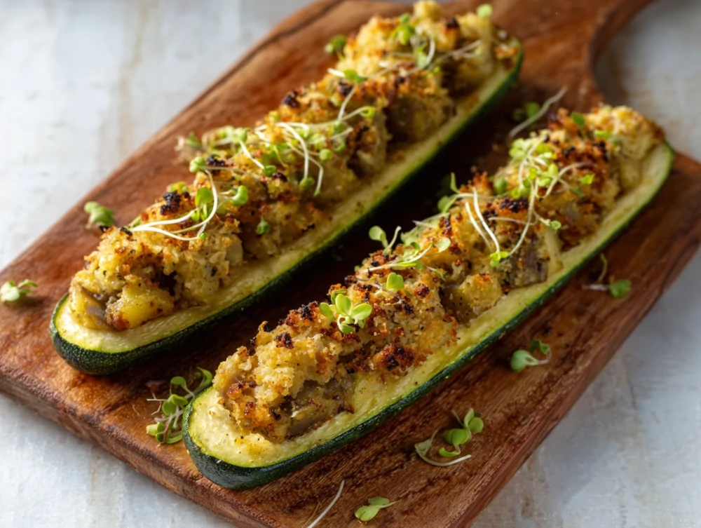 Stuffed Zucchini Boats