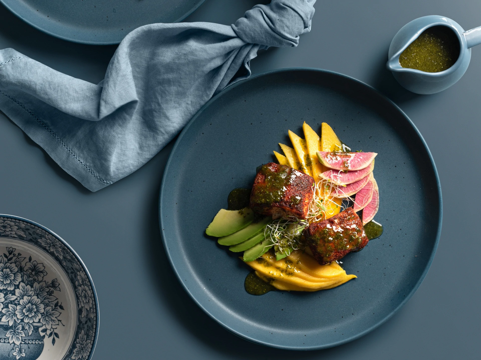 Salmon with that Cilantro-Lime Sauce Everyone Wants