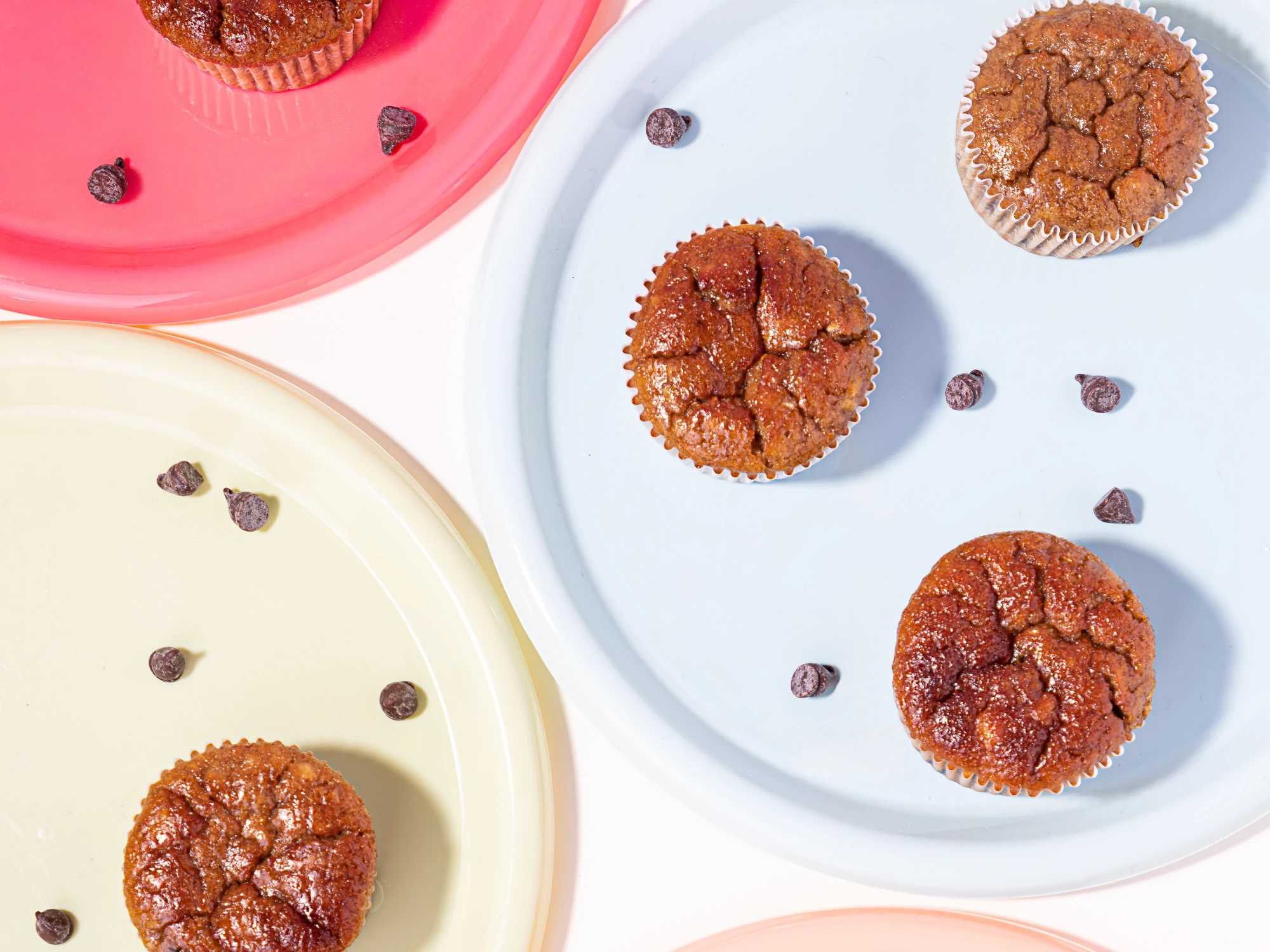 Flourless Peanut Butter-Banana Muffins