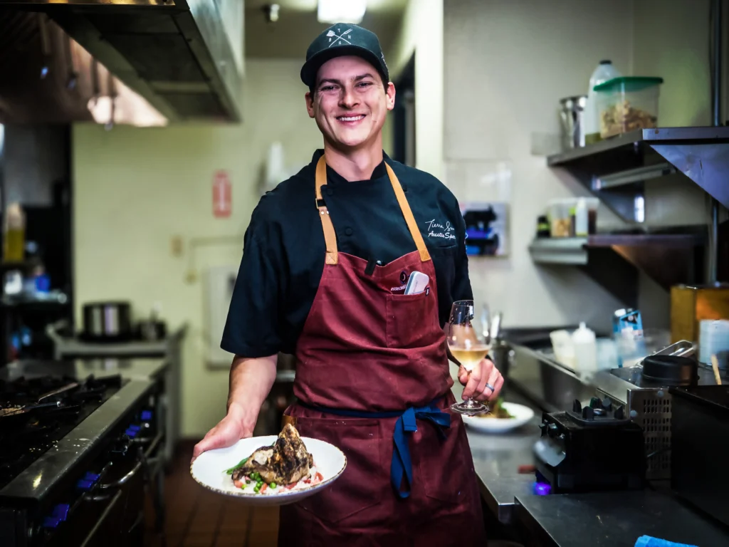 Chef Austin Still Rosh Chodesh Club Elul Tierra Sur LA Lemon Pepper Chicken