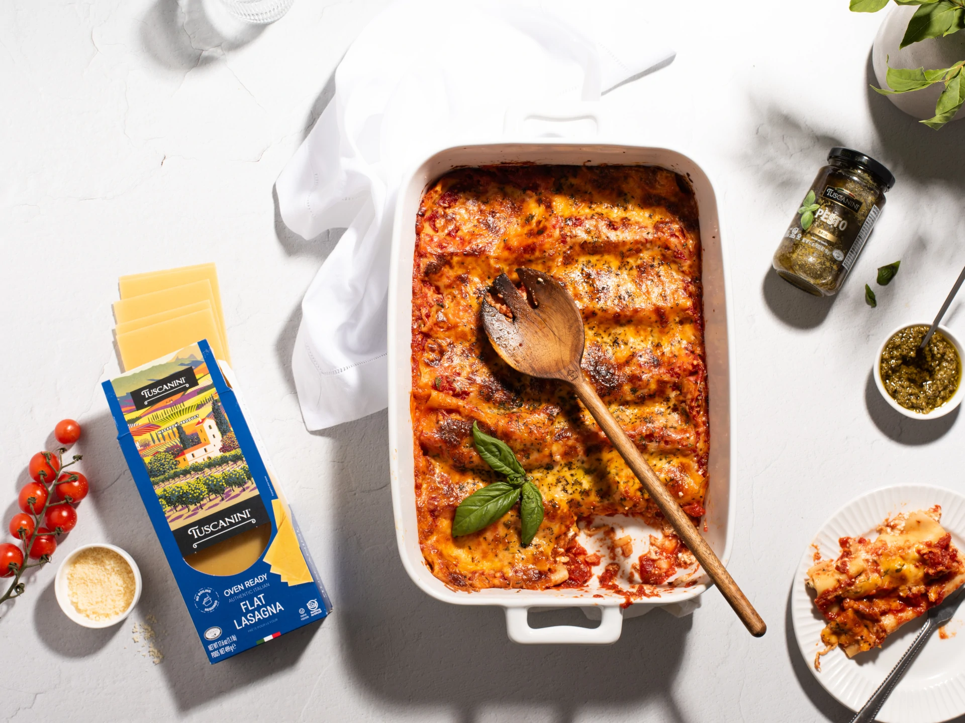 Cheesy Pesto Lasagna Roll-Ups