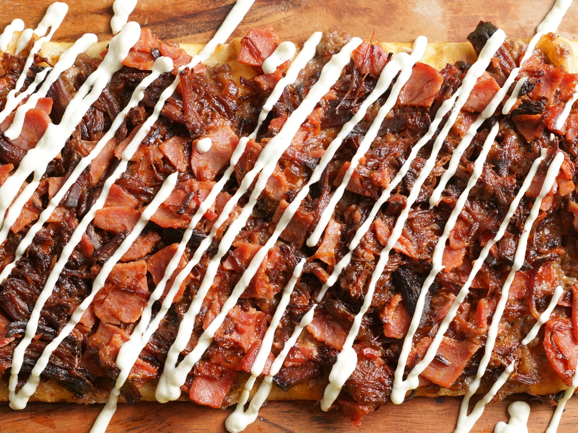 Meatiest Sunday-Night Pizza