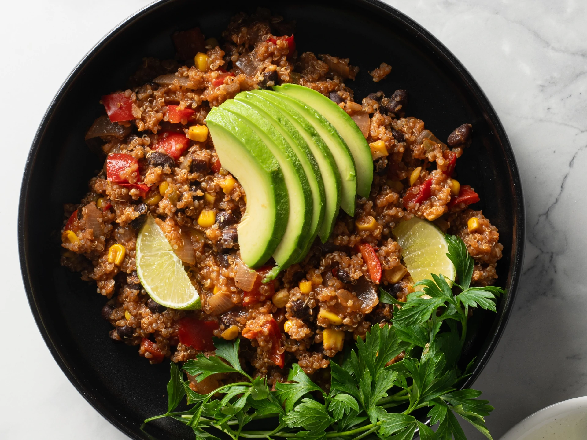 Slow Cooker Mexican Quinoa with Black Beans