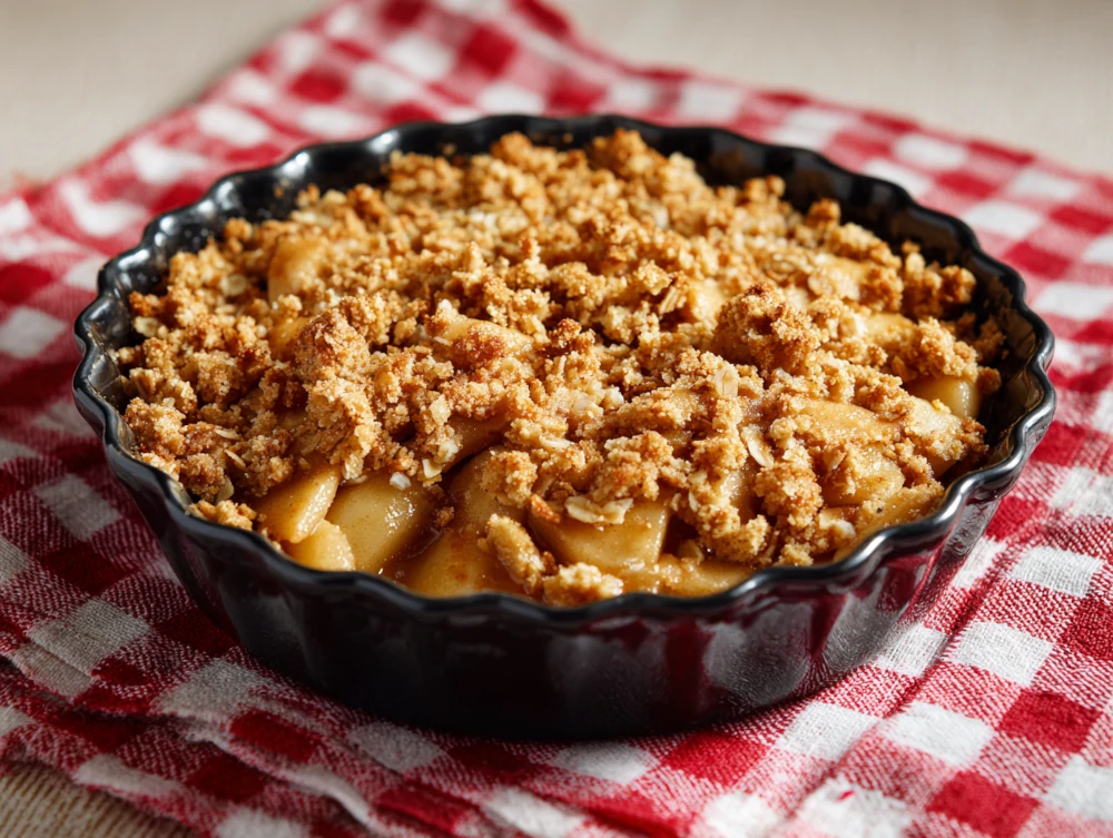 Warm Apple Crumble