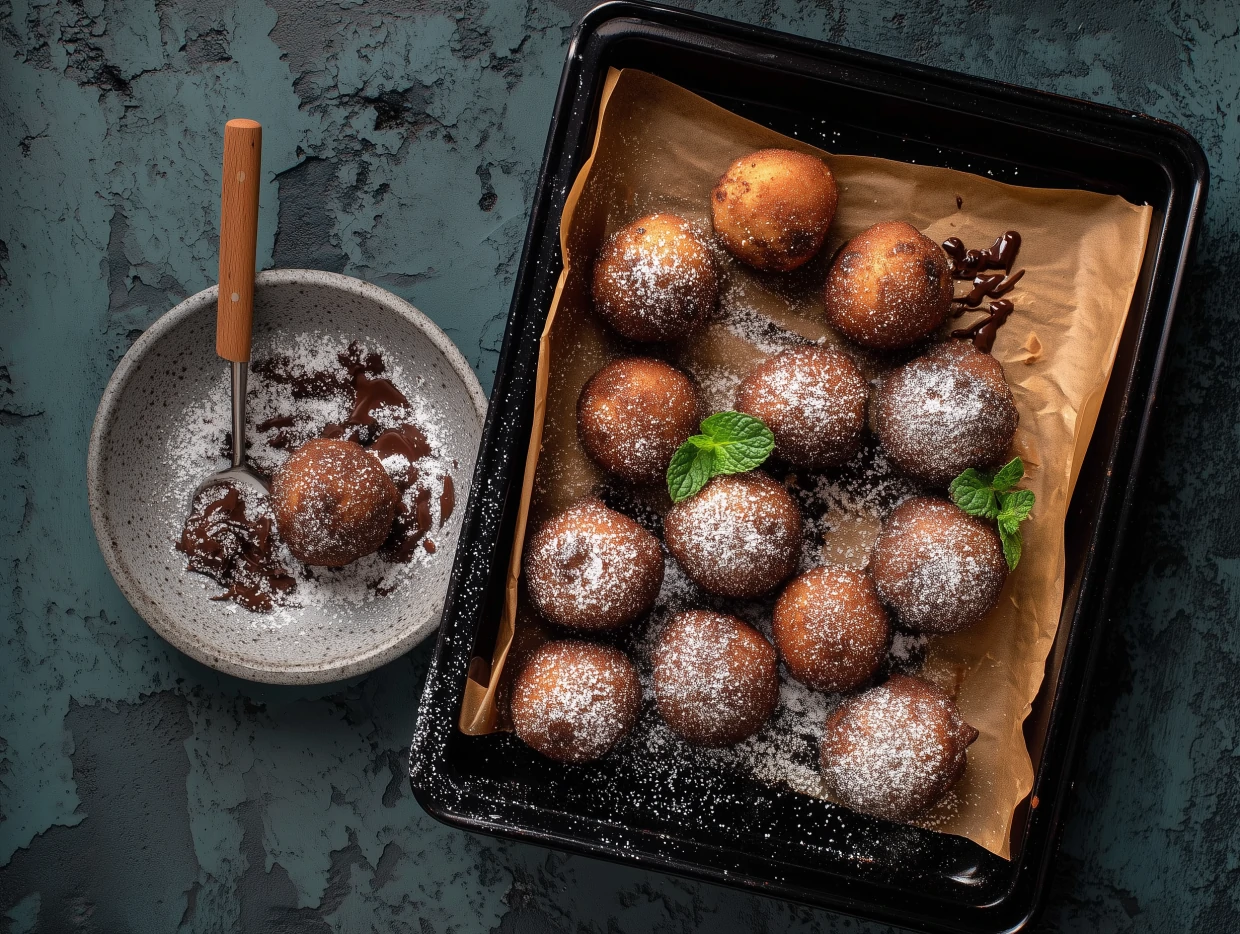 Deep-Fried Chocolate Truffles