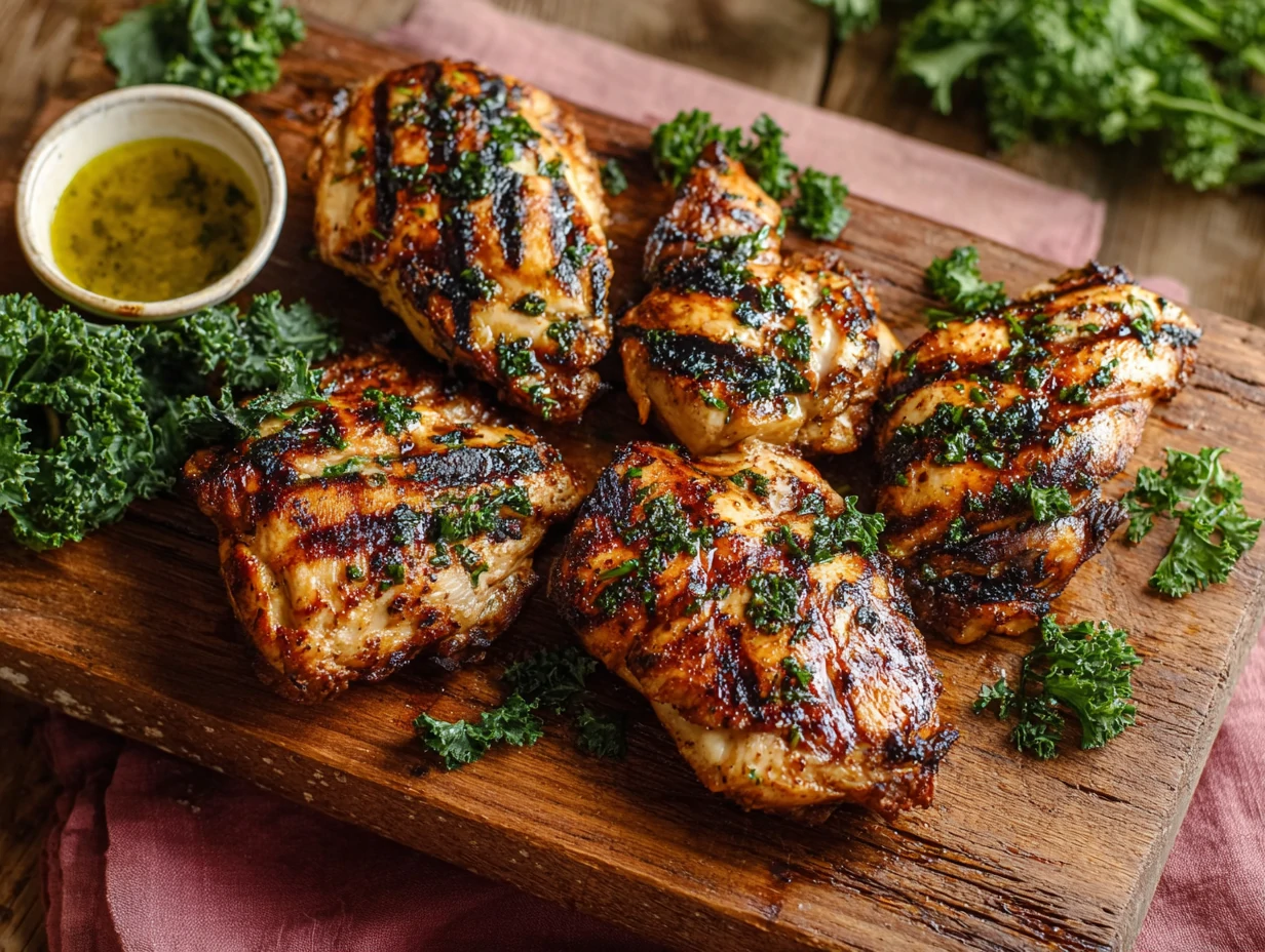 Grilled Chicken Thighs