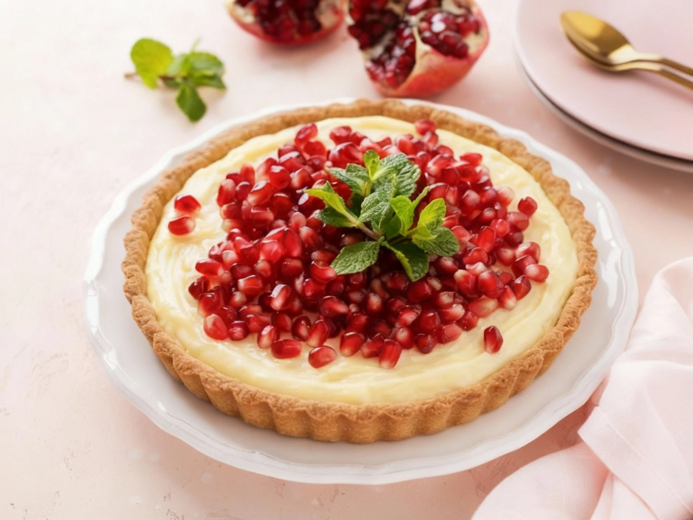 Pomegranate Pie