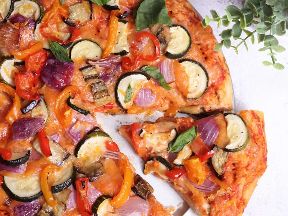 Roasted Vegetable Pizza