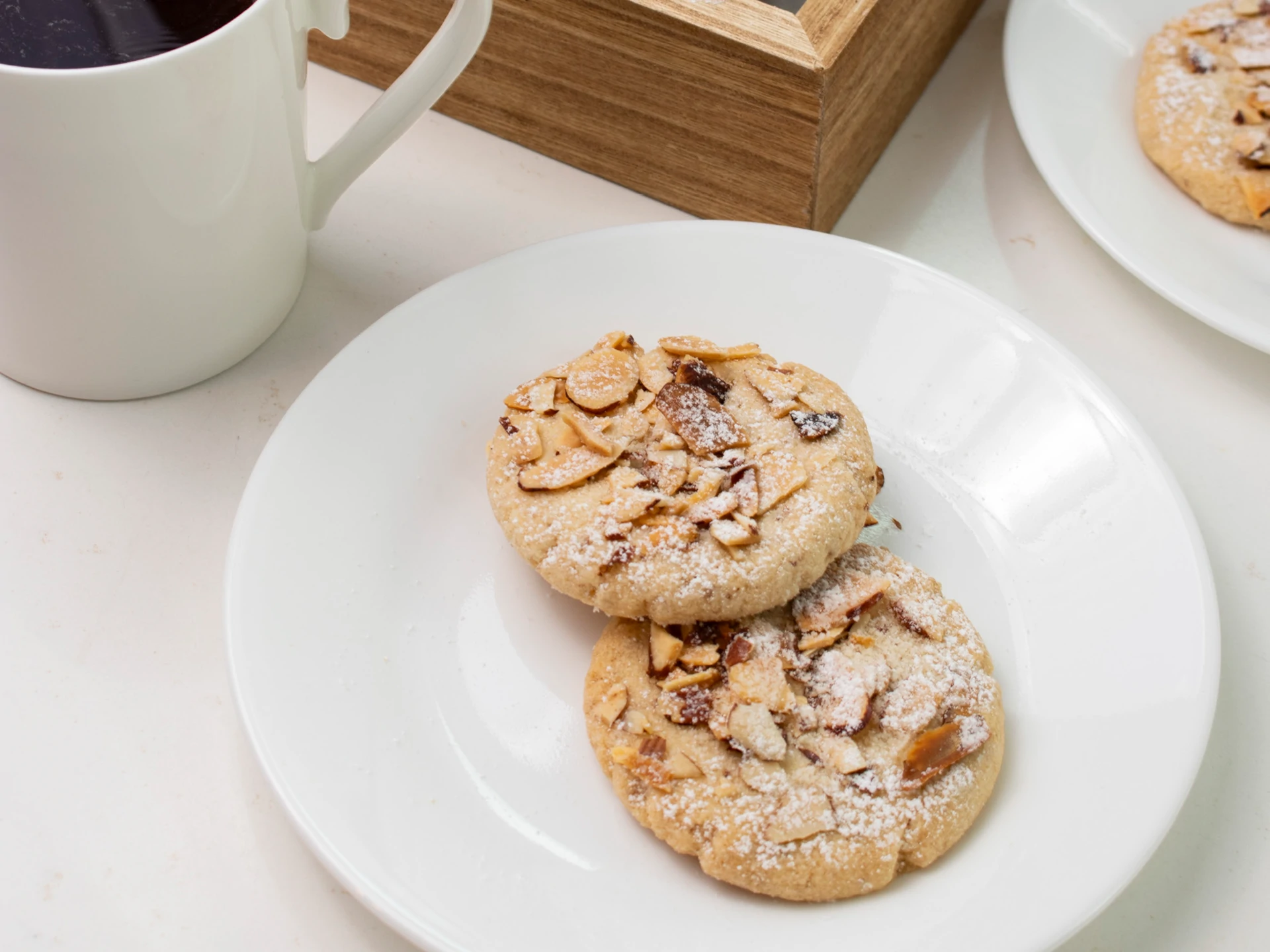 Soft Bite Almond Cookies