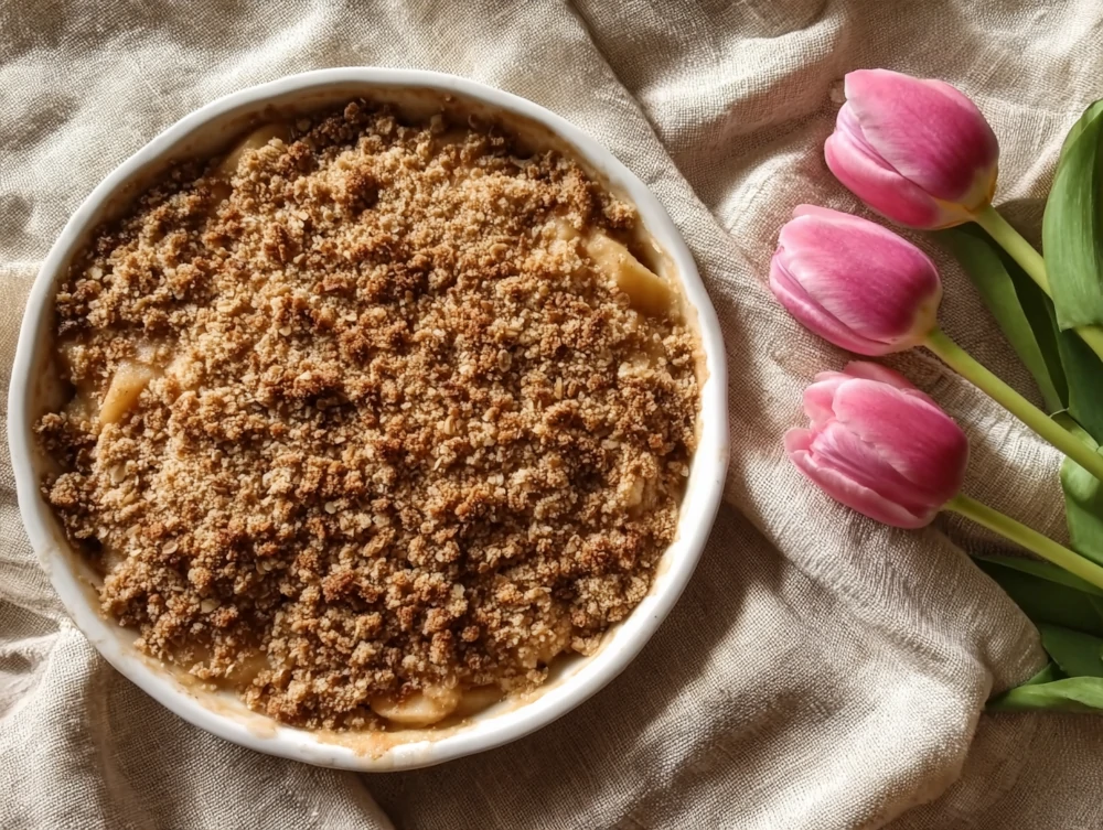 Healthful Sweet Apple Crisp
