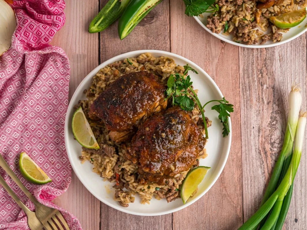 Slow Cooker Jamaican Jerk Chicken