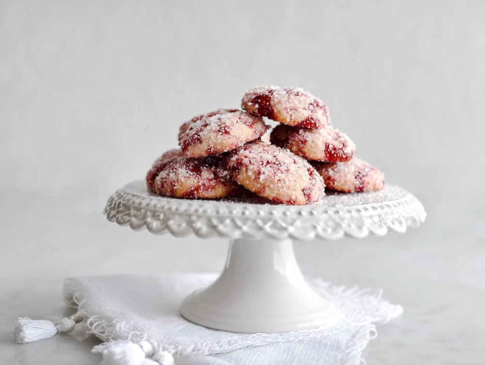 Strawberries and Cream Cookies