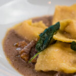 Squash Agnolotti with Parve “Brown Butter” Sauce