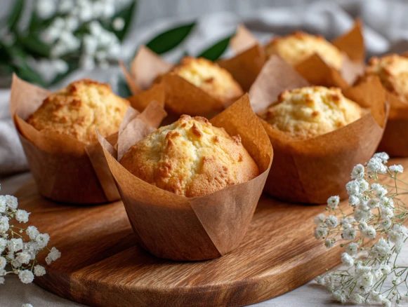 Cake Mix Yogurt Cupcakes or Cake