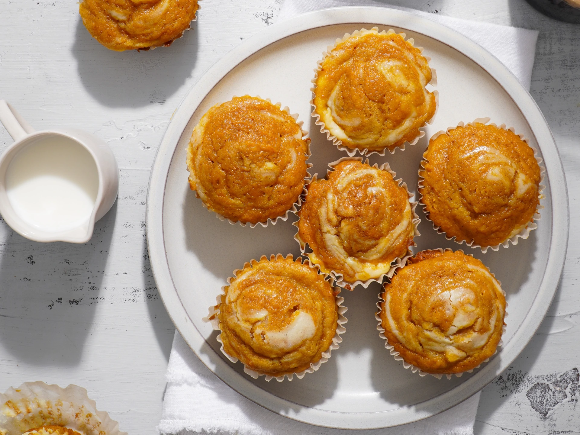 Pumpkin Cream Cheese Muffins
