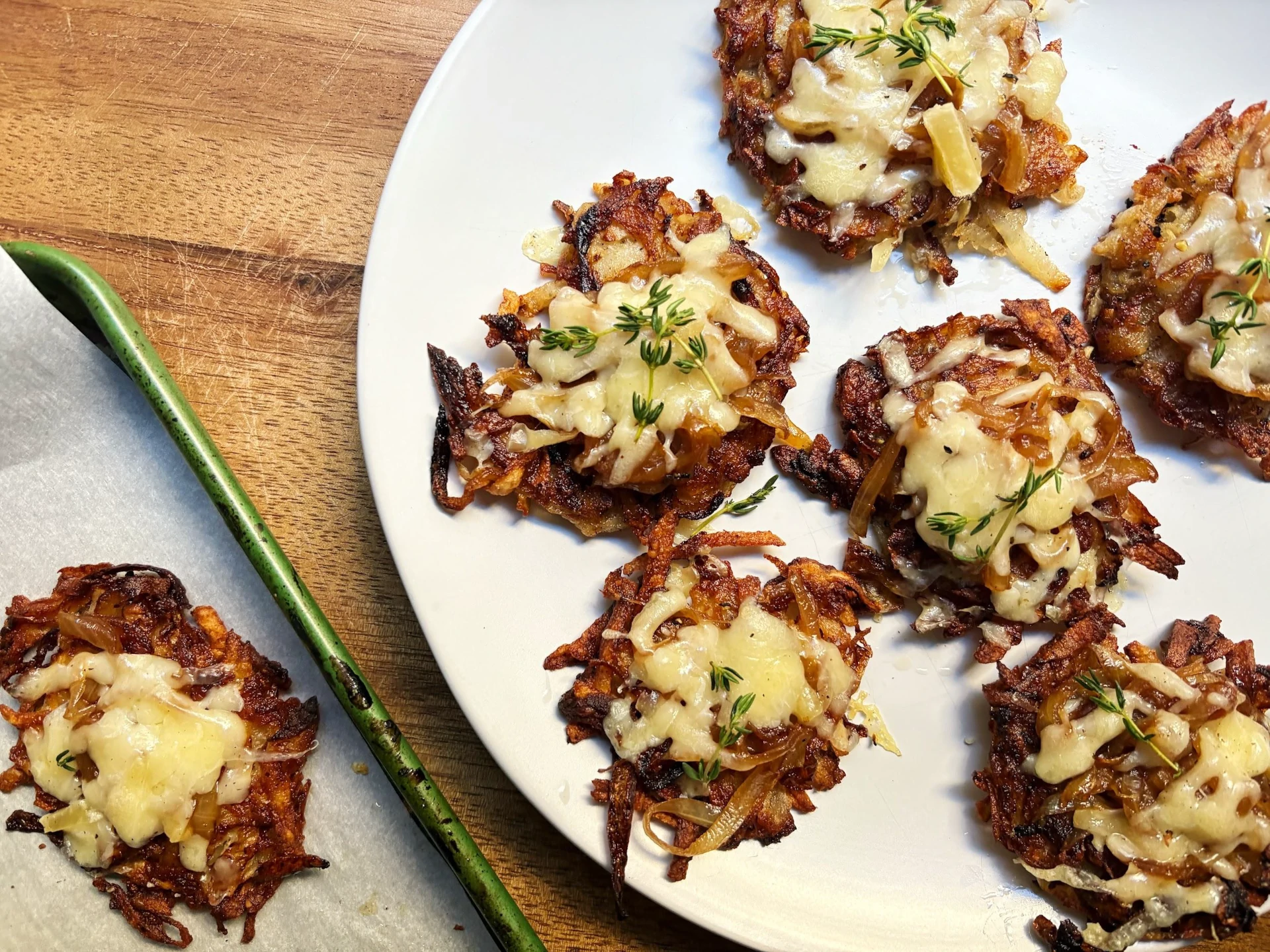 French Onion Latkes